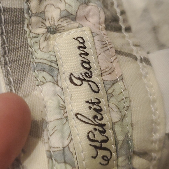 Kikit Jeans skorts size 14 floral tropical print - Picture 4 of 10